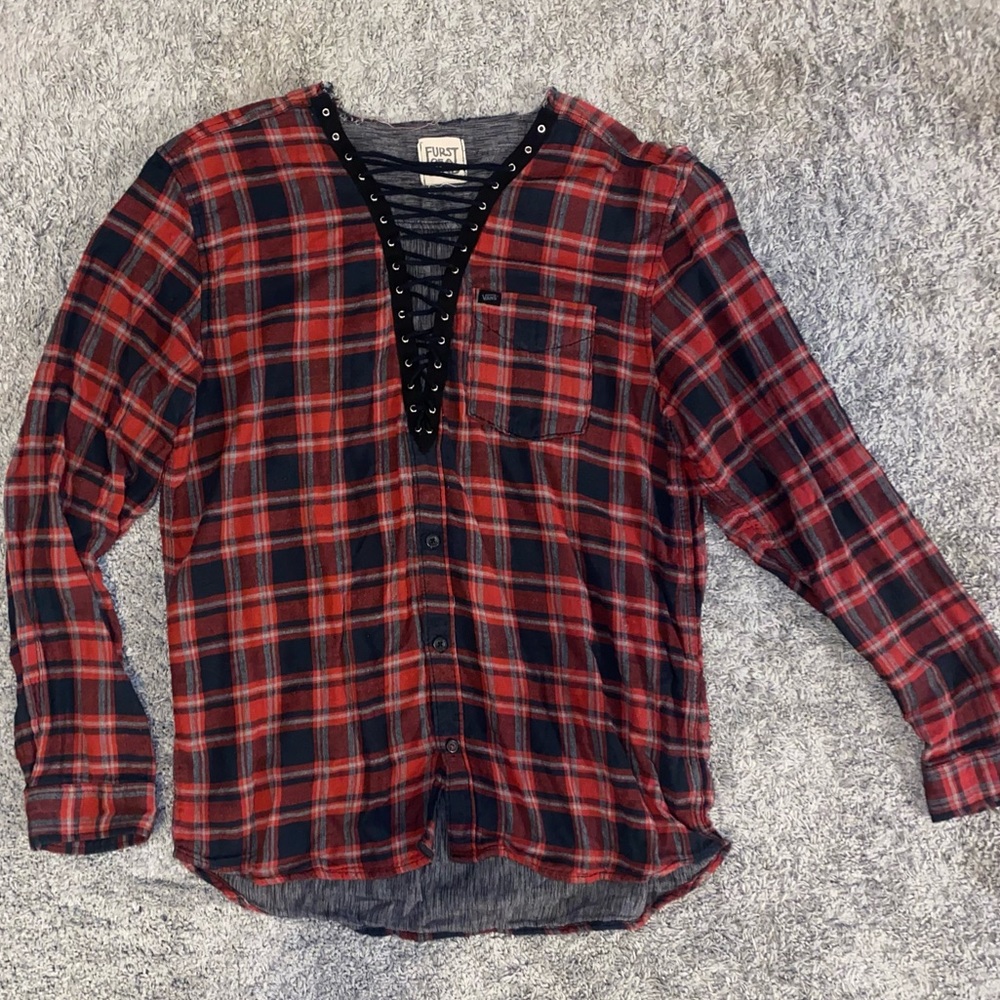 Furst of a kind plaid shirt
